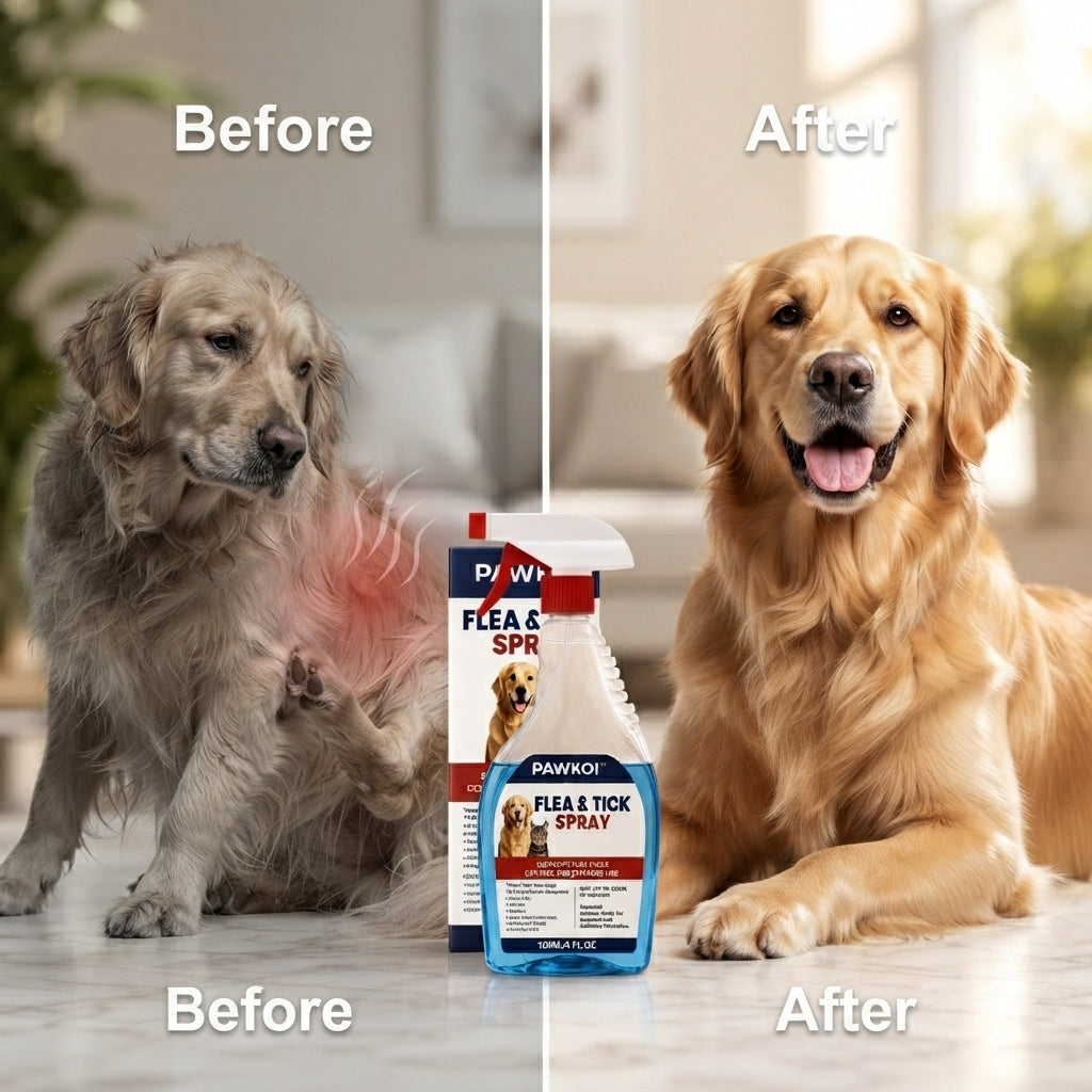 Pawkoi™ Flea & Tick Spray Pawkoi Pet Pawkoi Pet Pawkoi™ Flea & Tick Spray