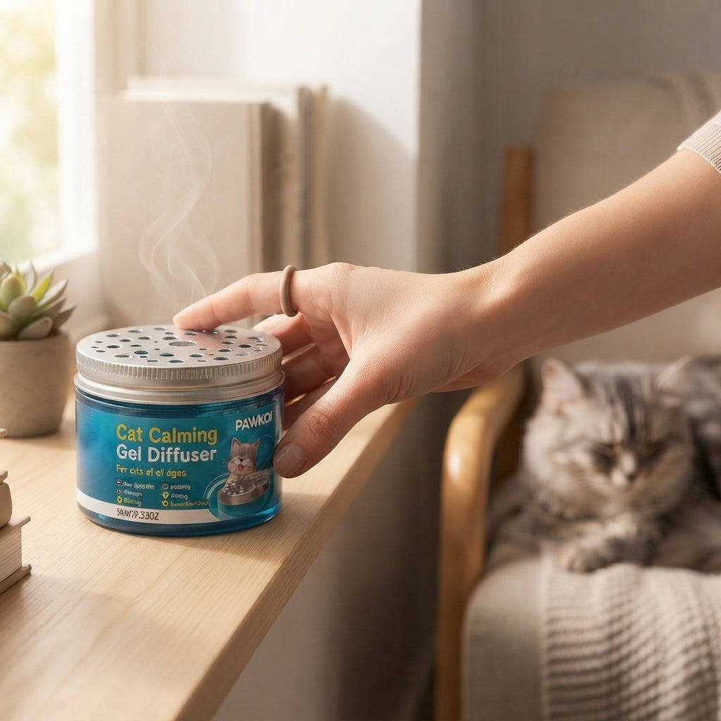 Pawkoi™ Cat Calming Gel Diffuser Pawkoi Pet Pawkoi Pet Pawkoi™ Cat Calming Gel Diffuser