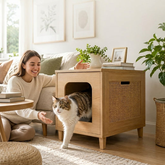 Hidden Litter Box Furniture: The Stylish Way to Keep Your Home Cat-Friendly and Fresh