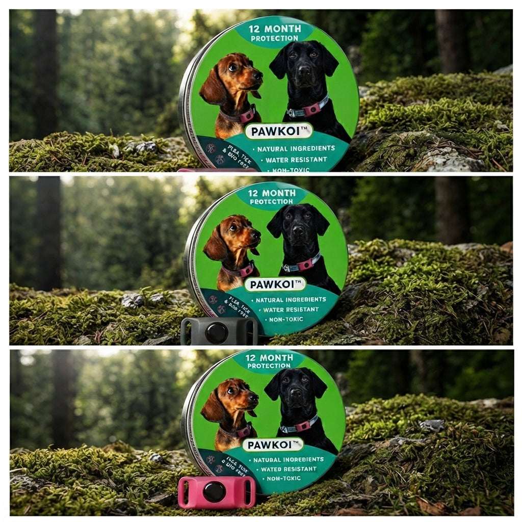 Pawkoi™ Flea & Tick Collar — 12 Month Lasting Protection Pawkoi Pet Pawkoi  Pet Pawkoi™ Flea & Tick Collar — 12 Month Lasting Protection