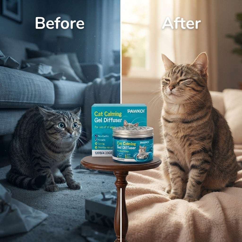 Pawkoi™ Cat Calming Gel Diffuser Pawkoi Pet Pawkoi  Pet Pawkoi™ Cat Calming Gel Diffuser