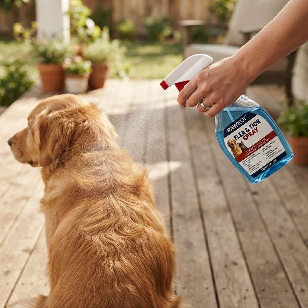 Pawkoi™ Flea & Tick Spray Pawkoi Pet Pawkoi  Pet Pawkoi™ Flea & Tick Spray