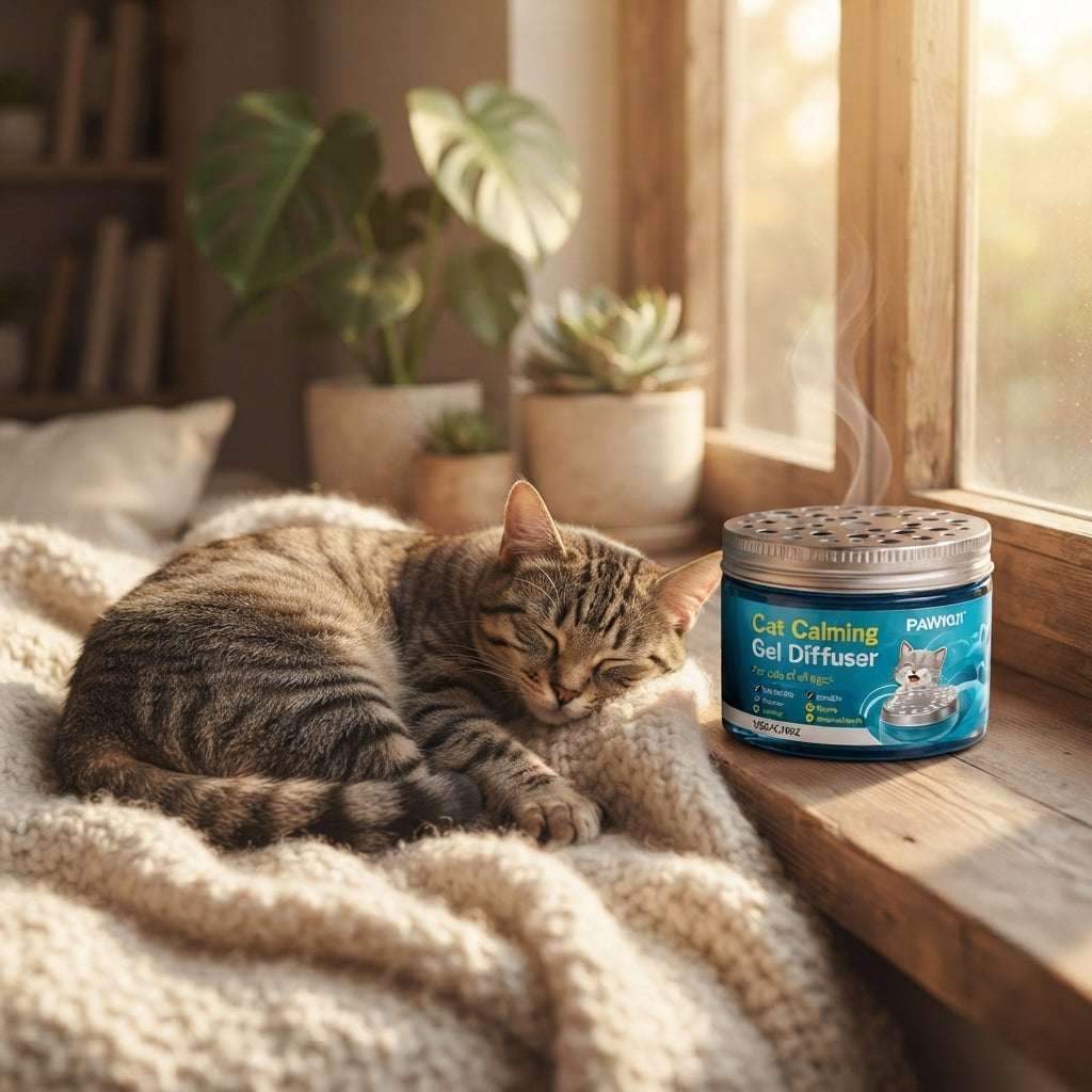 Pawkoi™ Cat Calming Gel Diffuser Pawkoi Pet Pawkoi  Pet Pawkoi™ Cat Calming Gel Diffuser