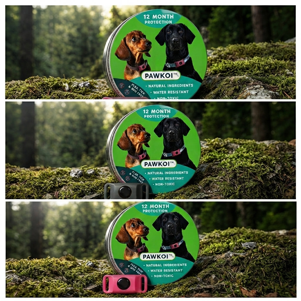 Pawkoi™ Flea & Tick Collar — 12 Month Lasting Protection Pawkoi Pet Pawkoi  Pet Pawkoi™ Flea & Tick Collar — 12 Month Lasting Protection