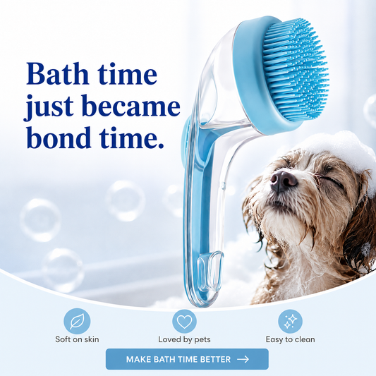 PawSpa™ All-in-One Pet Grooming Brush