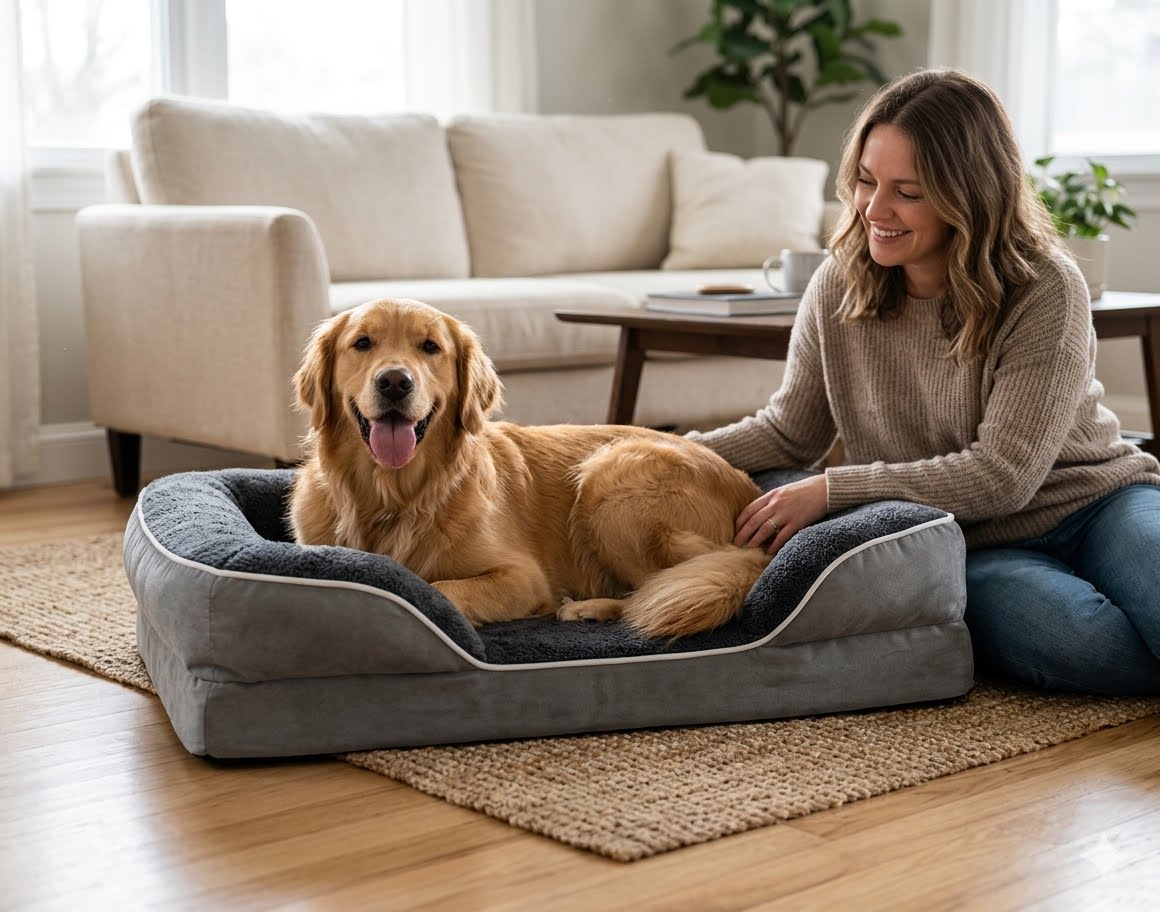Orthopedic Cushion Bed — Premium Rest for Pets Who Deserve It