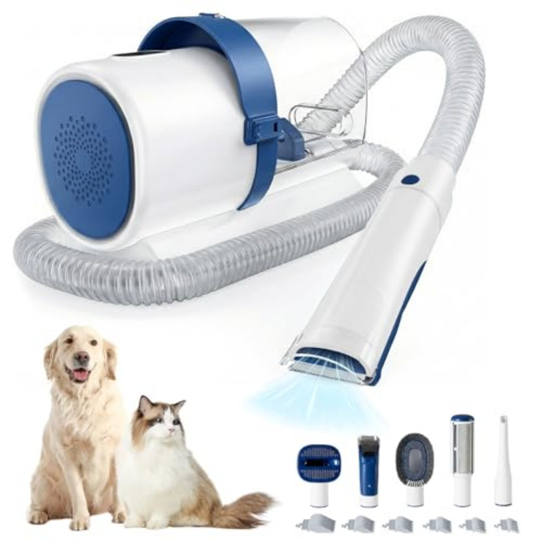 Sweetcrispy dog clippers vacuum container chart showing 2.5L vs 1L competitive comparison