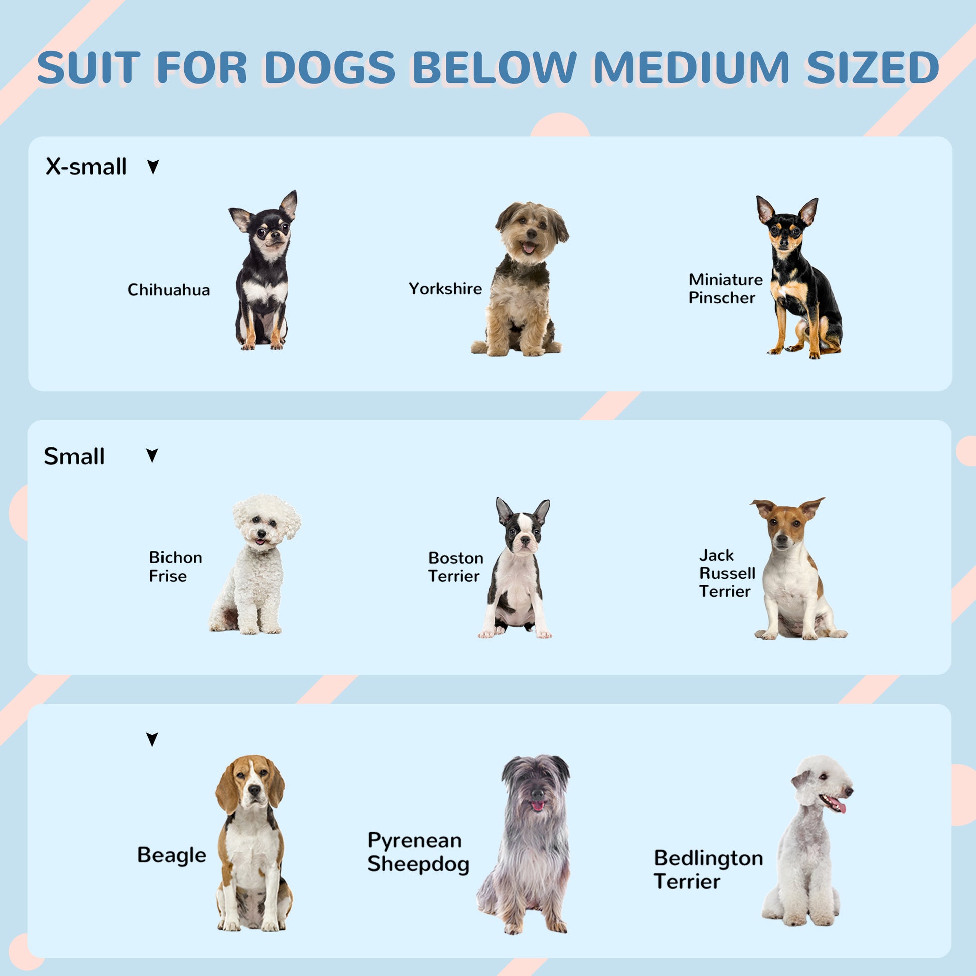 Waterproof resin pet kennel sizing chart showing 29.75 by 25.5 inches dimensions
